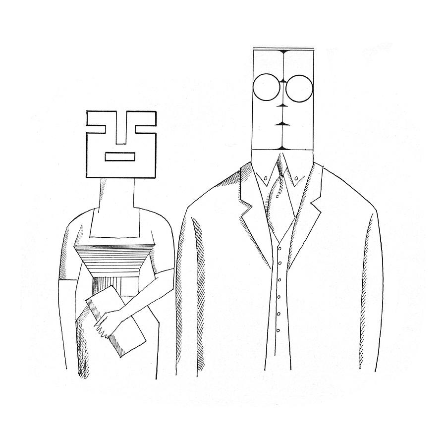 New Yorker May 5th, 1962 Drawing by Saul Steinberg