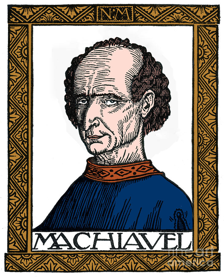 Politician Photograph - Niccolo Machiavelli, Italian Writer #4 by Photo Researchers