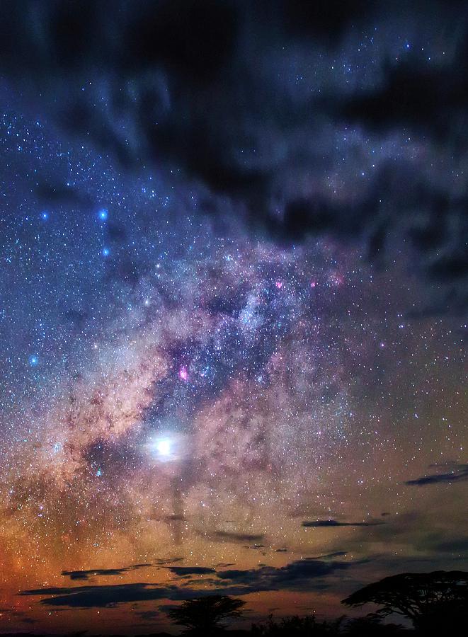 Night Sky Over Kenya Photograph by Babak Tafreshi