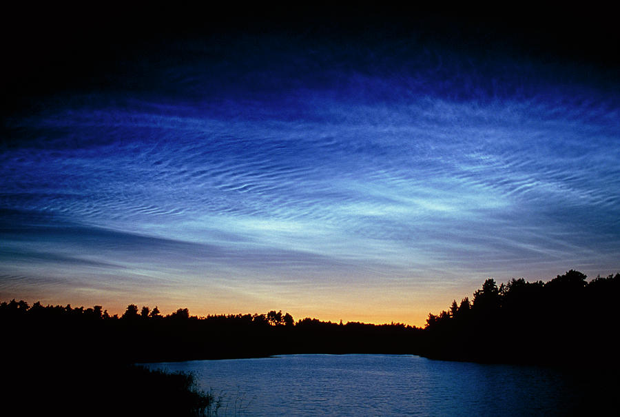 Noctilucent Clouds #4 Photograph by Pekka Parviainen/science Photo Library