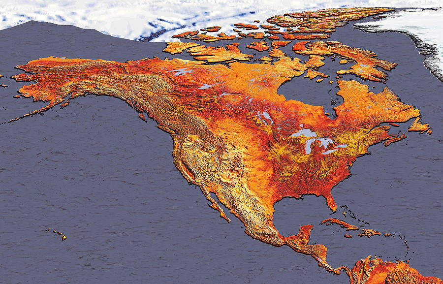 North America #4 Photograph by Dynamic Earth Imaging/science Photo Library