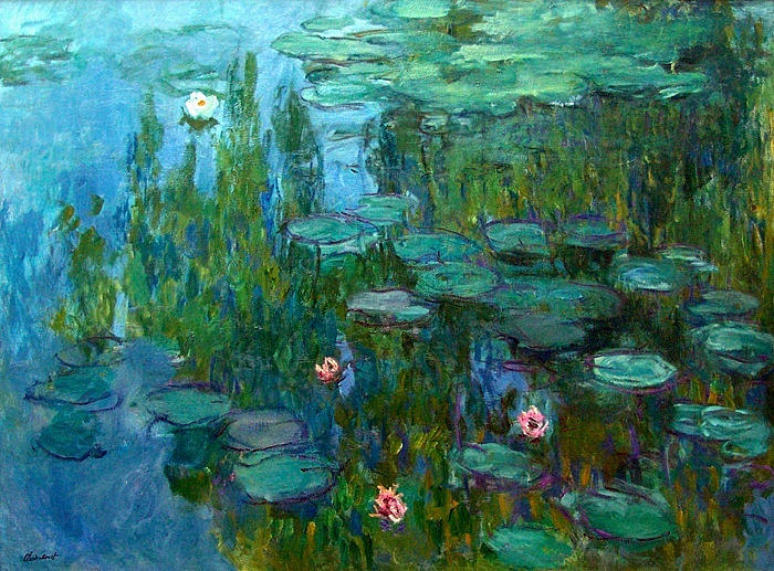 Claude Monet Painting - Nympheas  #4 by Pam Neilands
