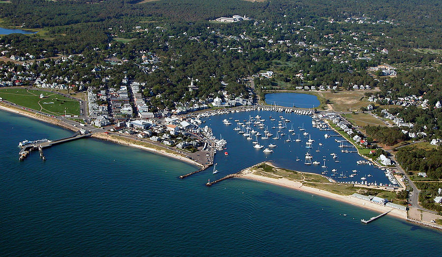 Oak Bluffs Harbor Photograph by Richard Sherman Pixels