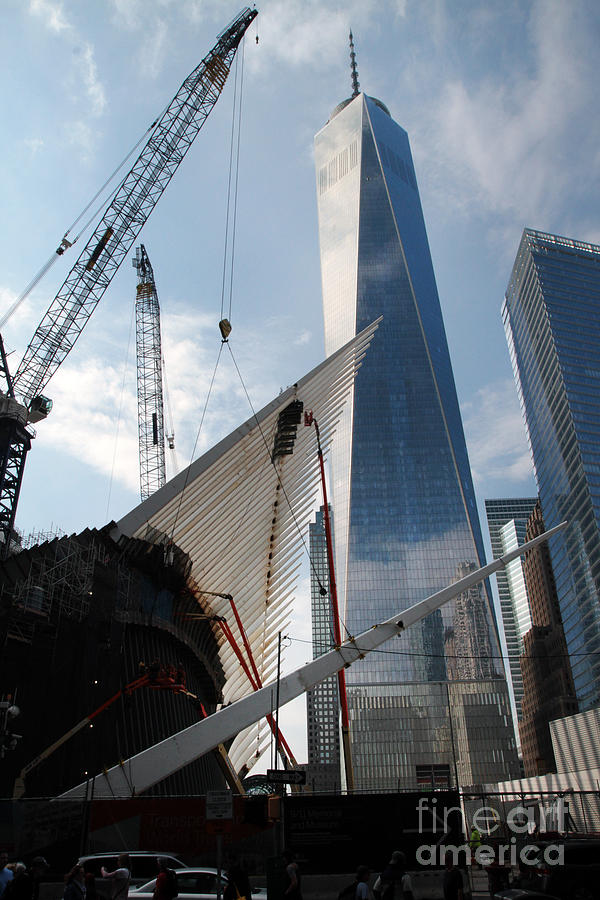 Oculus WTC Construction #4 Photograph by Steven Spak