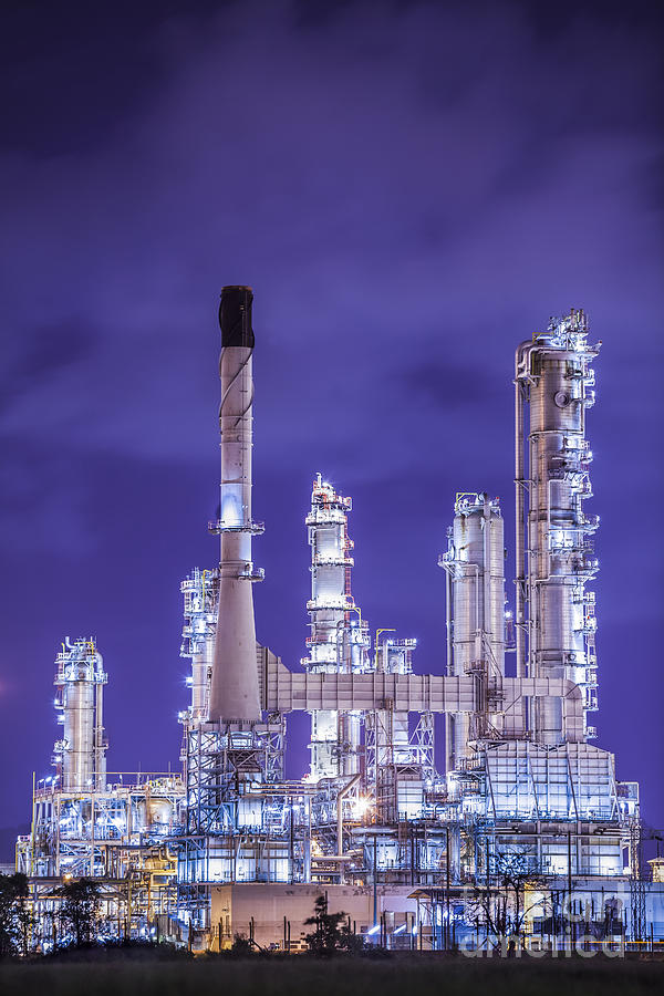 Oil Refinary Industry Photograph by Anek Suwannaphoom - Fine Art America