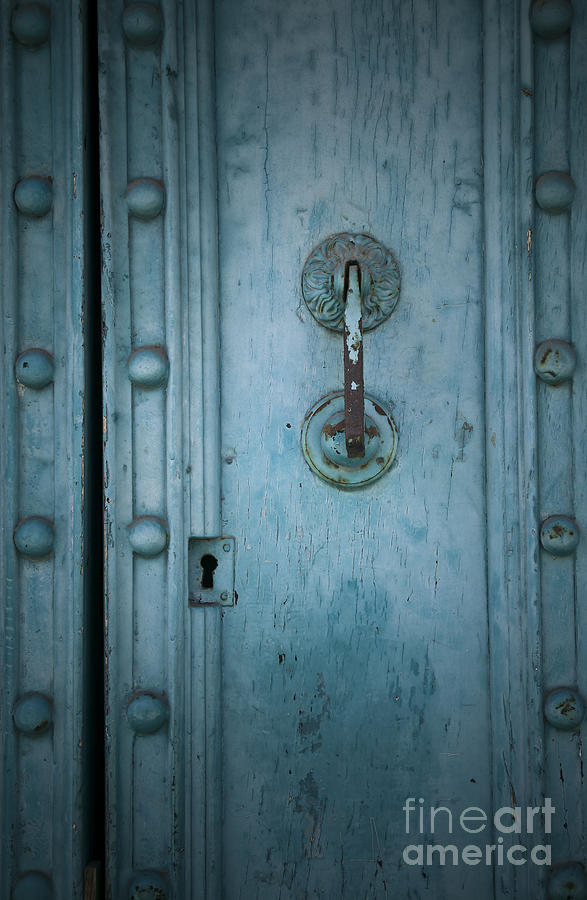 Old door #4 Photograph by Maria Heyens