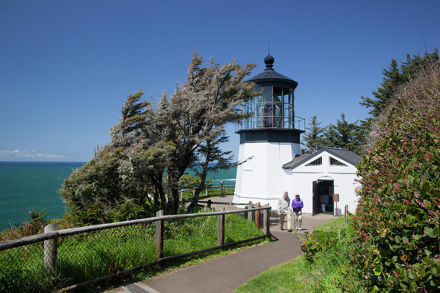 Architecture Photograph - Or, Oregon Coast, Cape Meares State by Jamie and Judy Wild Architecture Photograph - Or, Oregon Coast, Cape Meares State by Jamie and Judy Wild