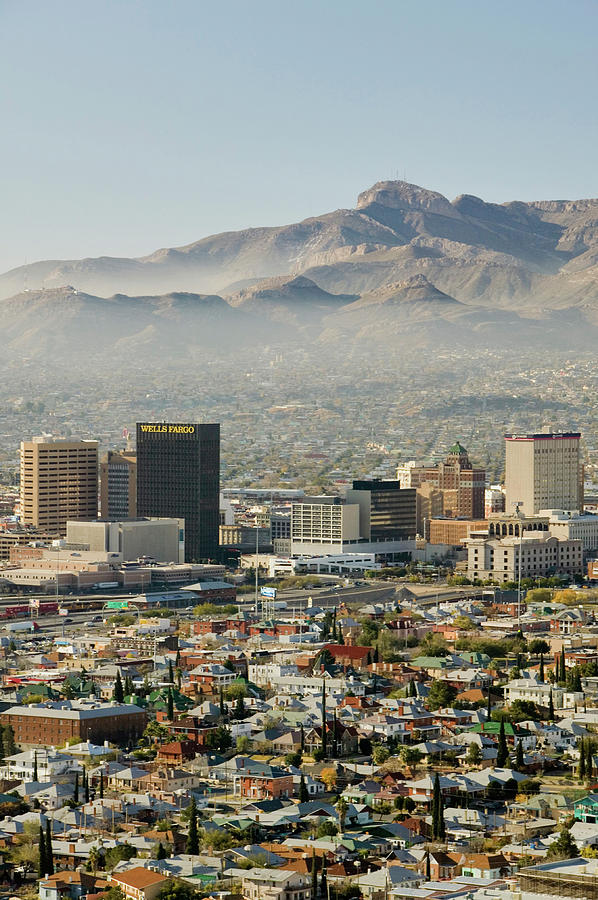 Panoramic View Of Skyline And Downtown Photograph by Panoramic Images ...