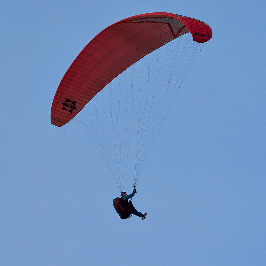 Paragliders #4 Photograph by Jouko Lehto