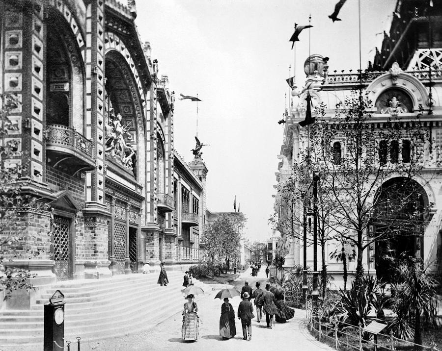 Paris Exposition, 1889 #4 Photograph by Granger