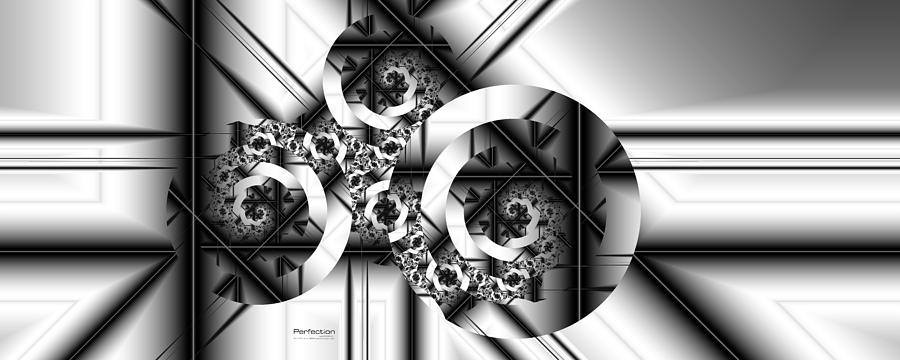 Abstract Digital Art - Perfection #4 by DrVinod Chauhan