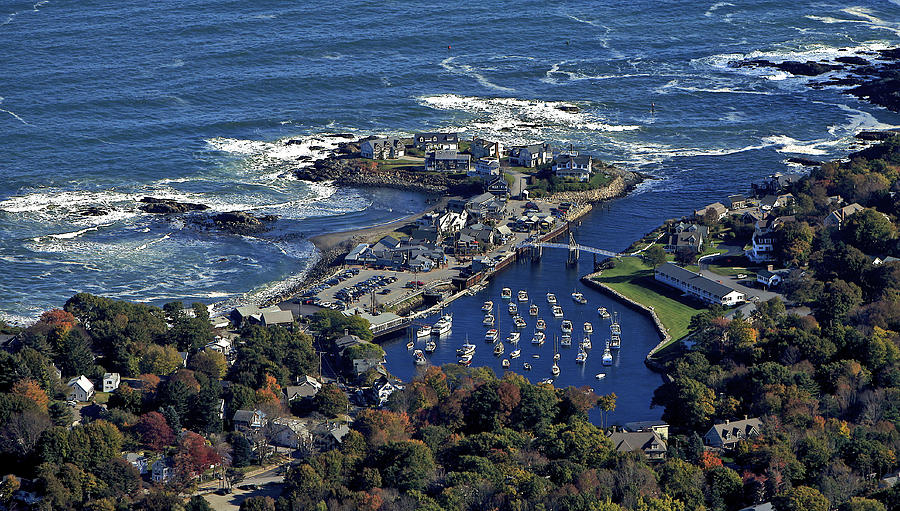 Perkins Cove, Ogunquit Beach, Ogunquit Photograph by Dave Cleaveland
