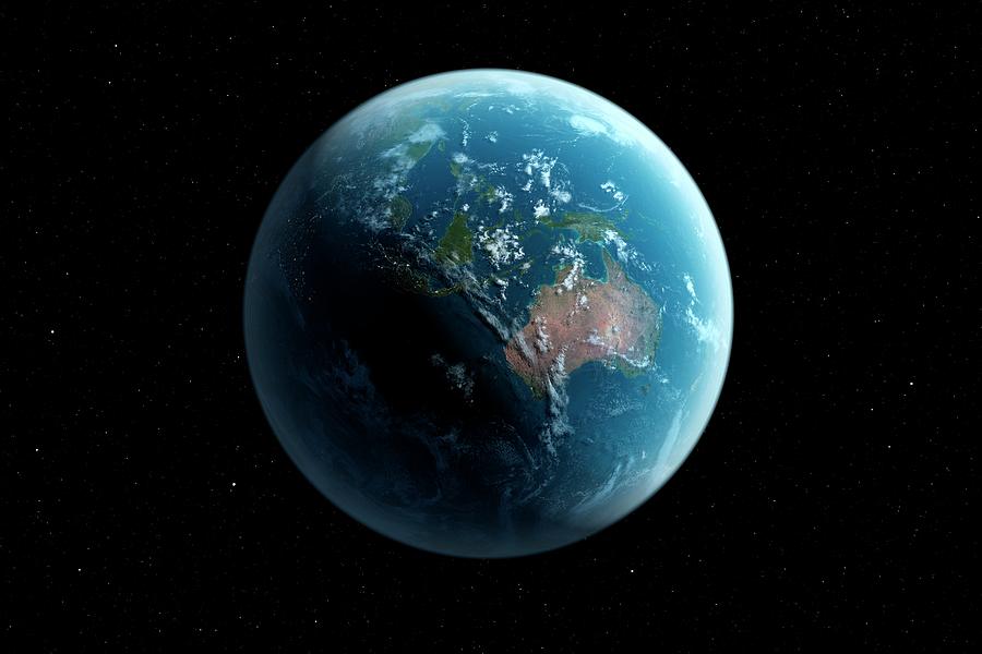 Planet Earth Photograph by Sciepro/science Photo Library - Fine Art America