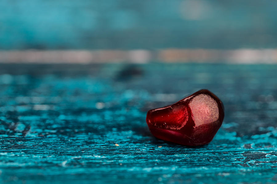 Fruit Photograph - Pomegranate #4 by Nailia Schwarz