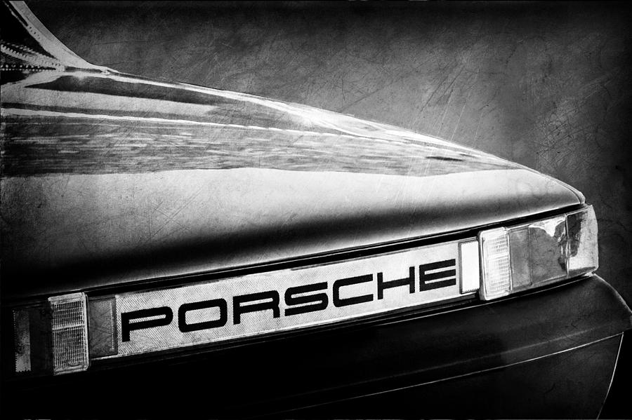 Porsche Taillight Emblem #4 Photograph by Jill Reger
