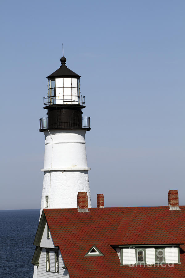 Portland Head Light Cape Elizabeth Maine Photograph by John Van Decker ...