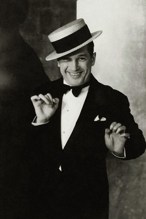 Portrait Of Maurice Chevalier #4 Photograph by Edward Steichen