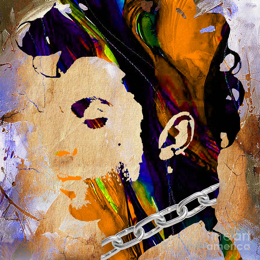 Prince Collection #4 Mixed Media by Marvin Blaine