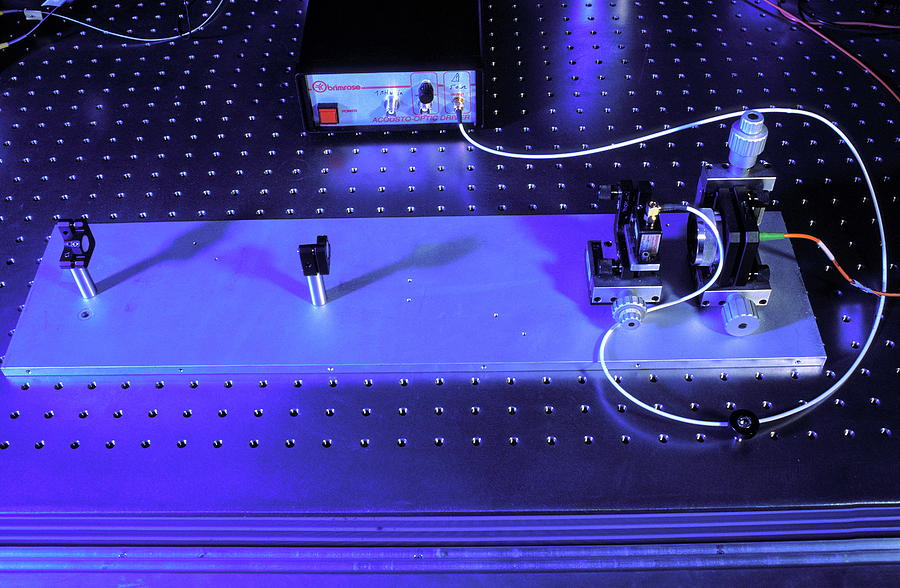 Quantum Entanglement Experiment Photograph by Pascal Goetgheluck