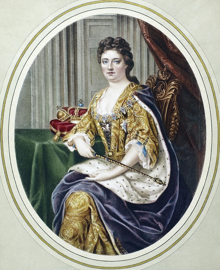 Queen Anne Painting by Granger