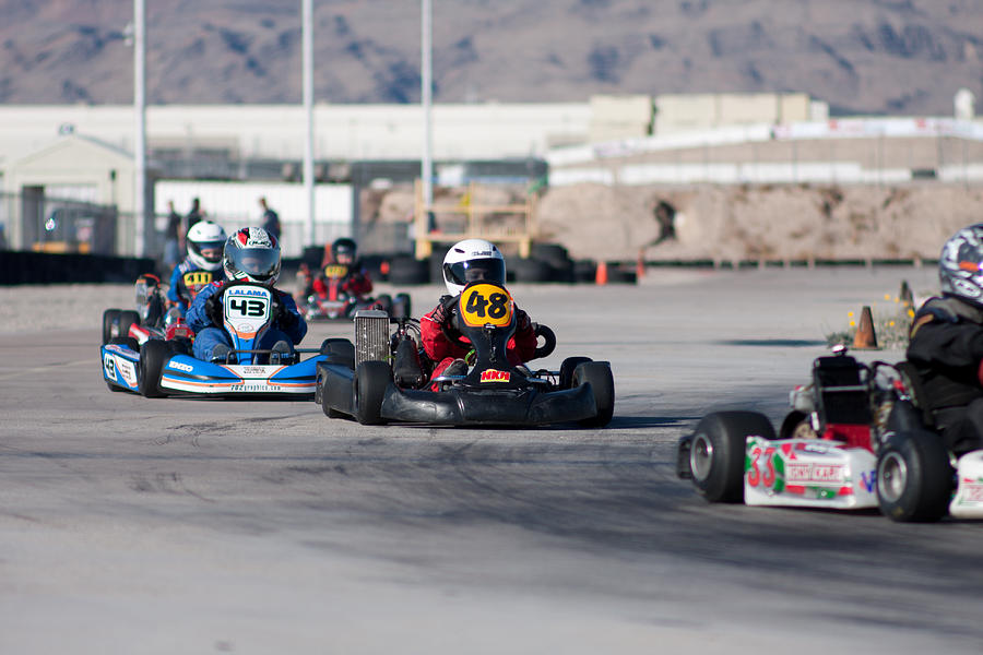 Racing Go Kart Photograph by Gunter Nezhoda - Fine Art America