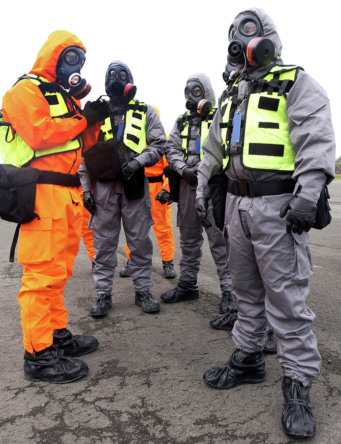 Human Photograph - Radiation Emergency Response Workers #4 by Public Health England