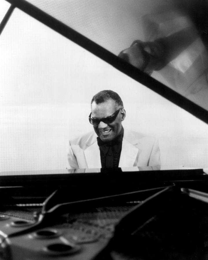Vintage Photograph - Ray Charles #4 by Retro Images Archive