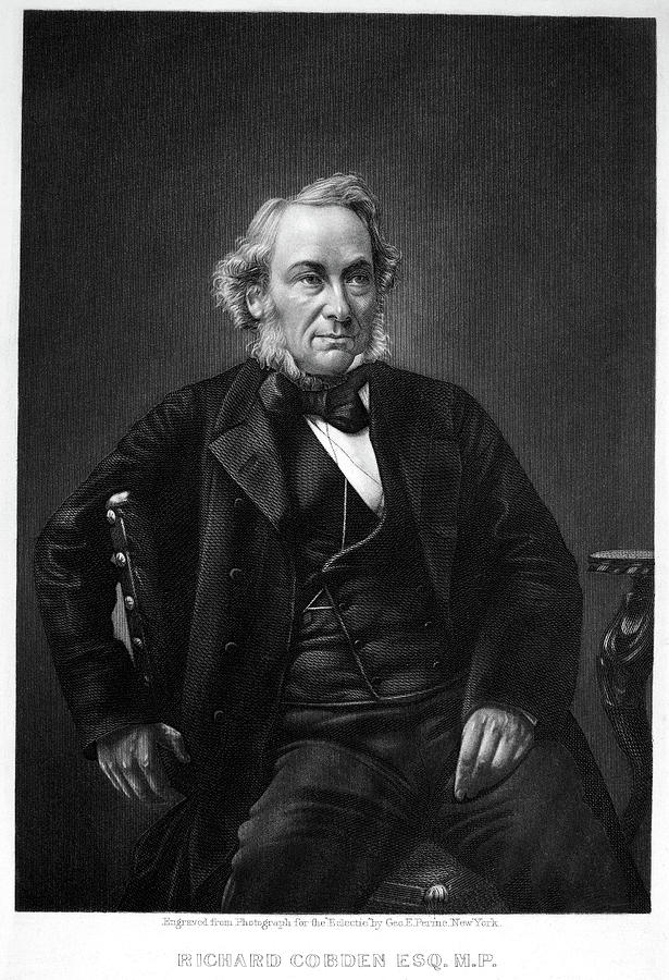 Richard Cobden (1804-1865) Painting by Granger - Fine Art America