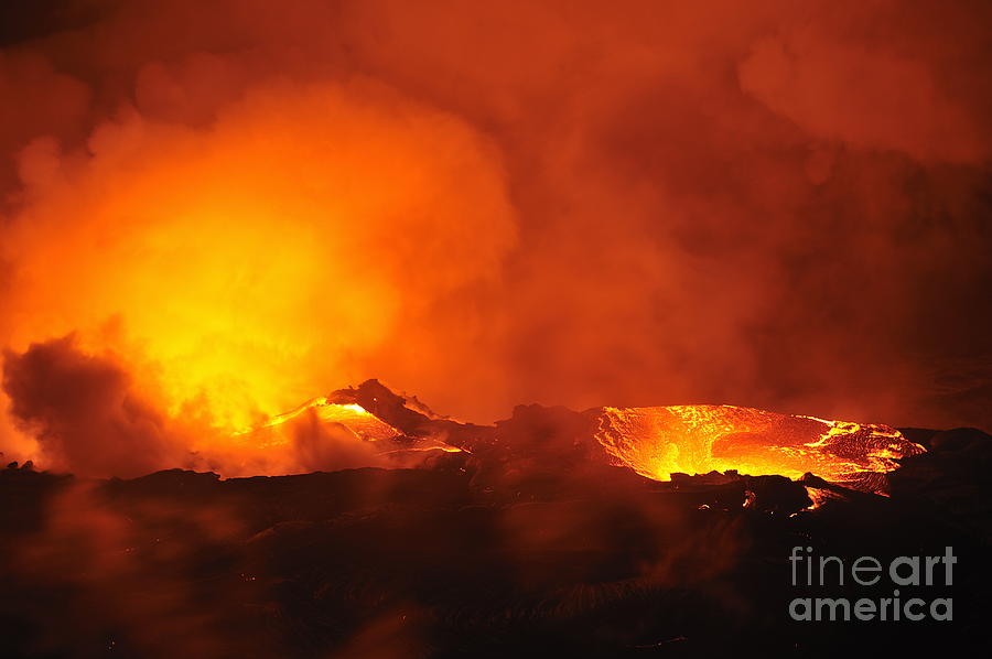 River of molten lava flowing to the sea #4 Photograph by Sami Sarkis Photography River of molten lava flowing to the sea #4 Photograph by Sami Sarkis Photography