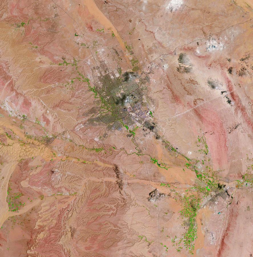 Riyadh #4 Photograph by Us Geological Survey/science Photo Library