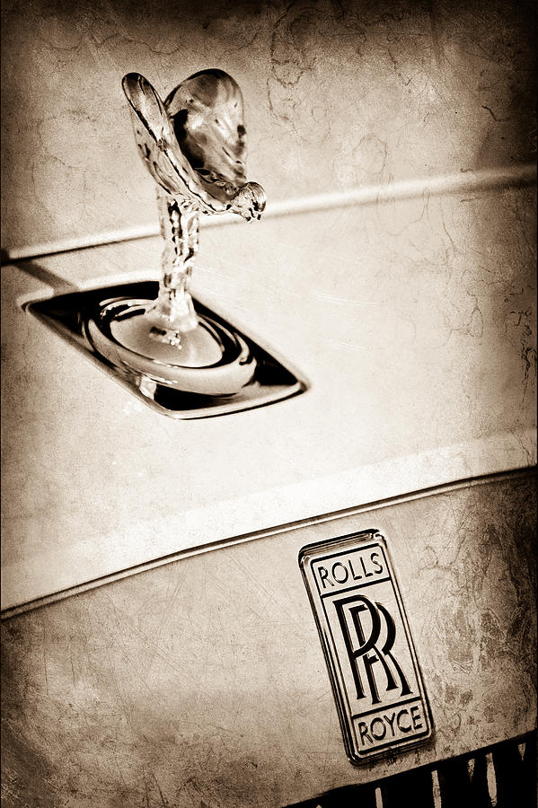 Rolls-Royce Hood Ornament #4 Photograph by Jill Reger