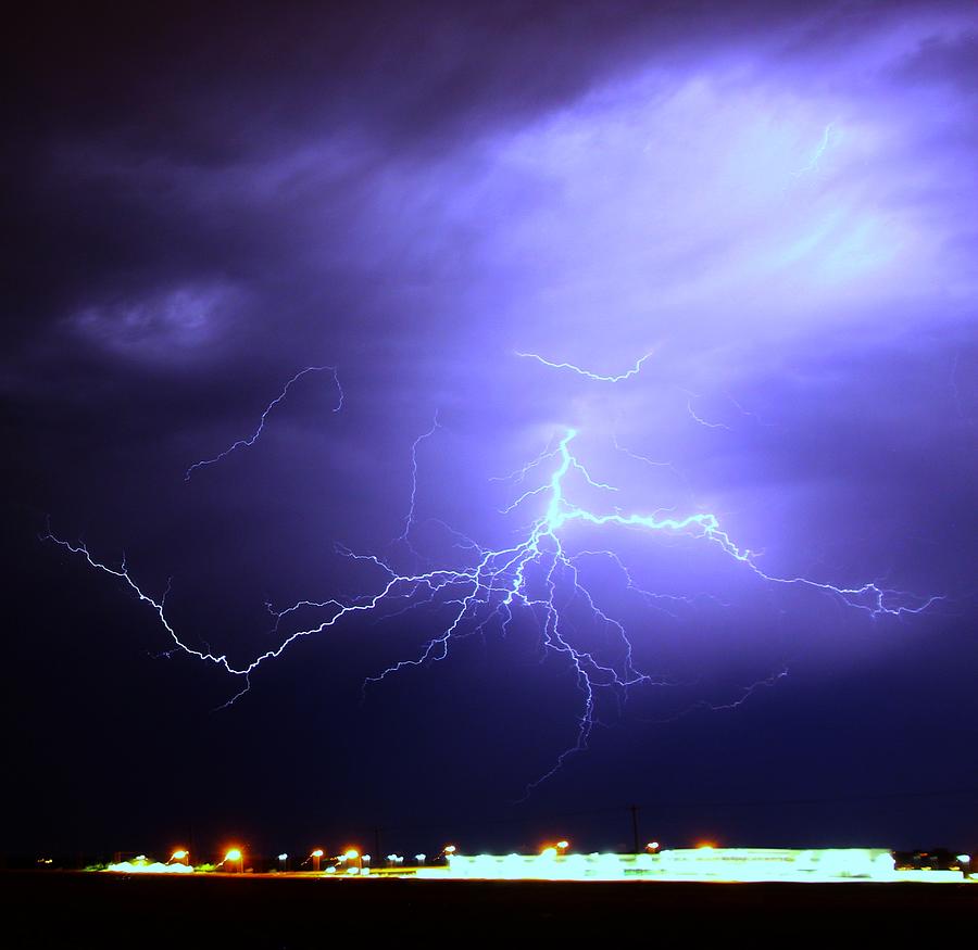 Nebraska Photograph - Round 2 More Late Night Servere Nebraska Storms #3 by NebraskaSC