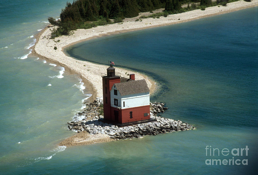 Round Island Lighthouse, Mi #4 Photograph by Bruce Roberts