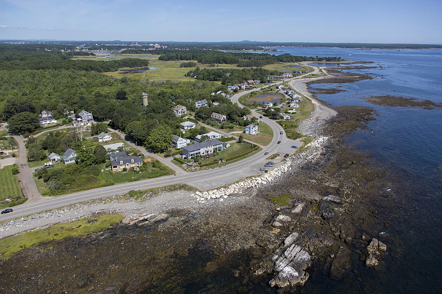 Rye Beach, New Hampshire Nh Photograph by Dave Cleaveland - Fine Art ...