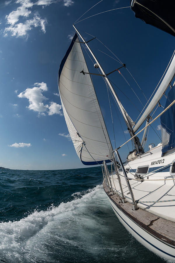 Summer Photograph - Sailing #4 by Dobromir Dobrinov