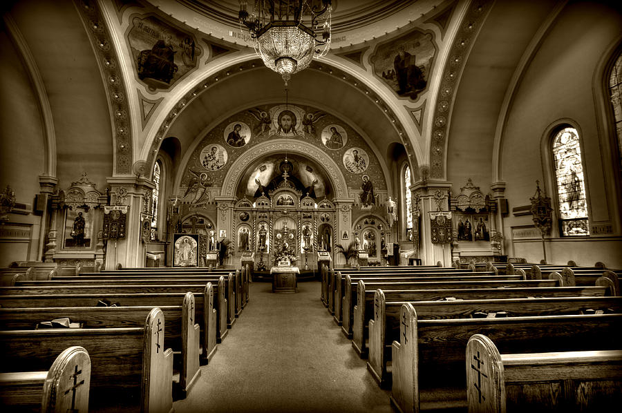Saint Marys Orthodox Cathedral #1 Photograph by Amanda Stadther