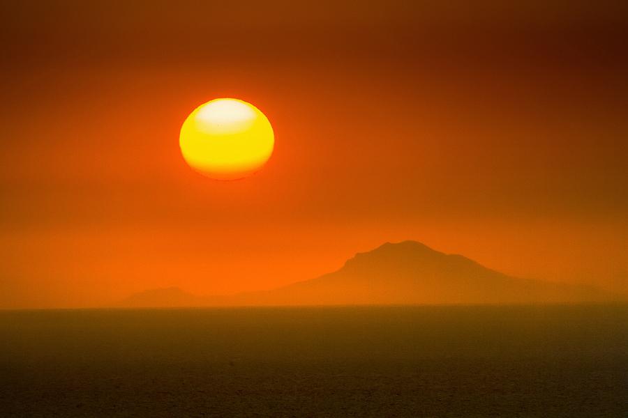 Sunset Photograph - Santorini Sunset #4 by Bjoern Kindler