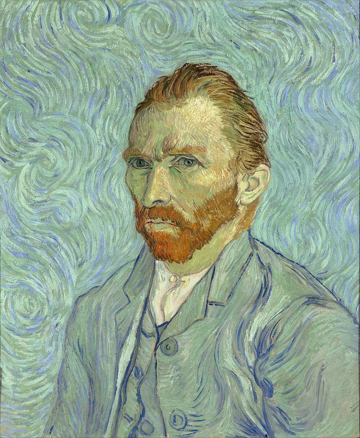Self Portrait Painting by Vincent Van Gogh Self Portrait Painting by Vincent Van Gogh