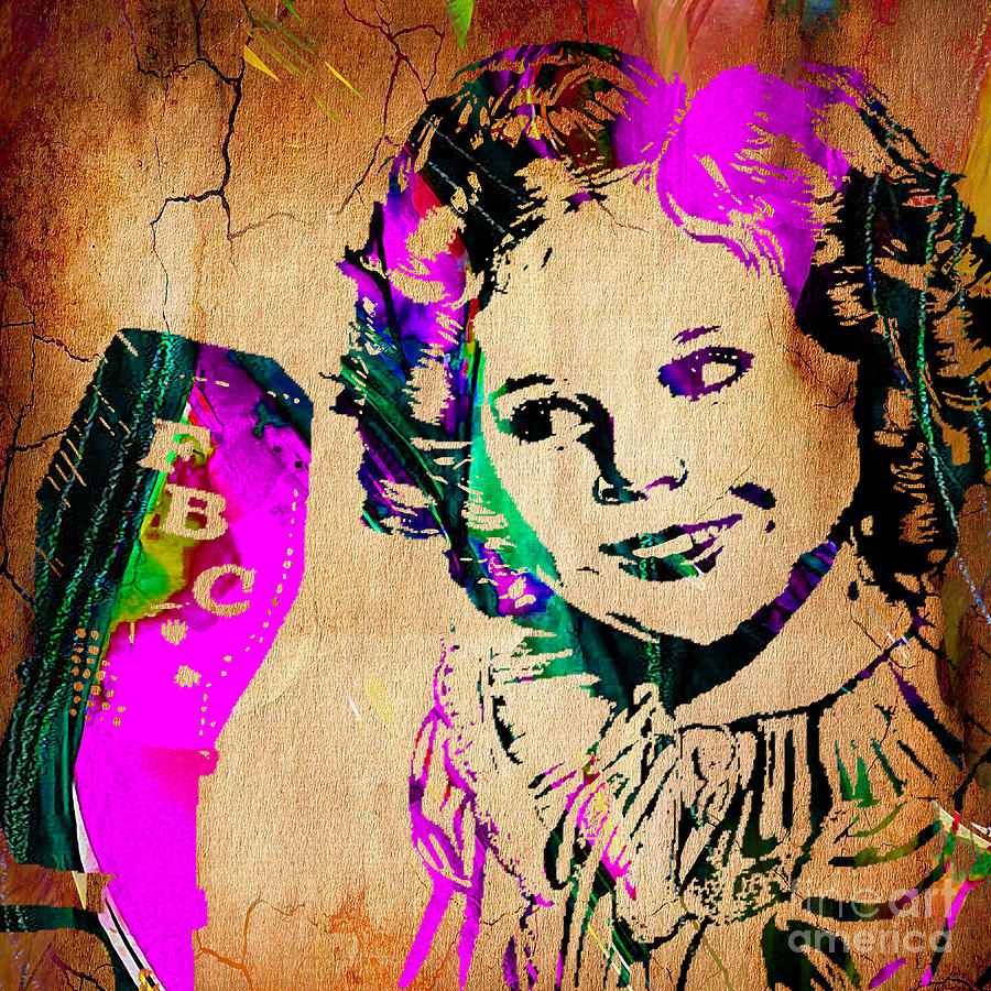 Shirley Temple Collection #4 Mixed Media by Marvin Blaine