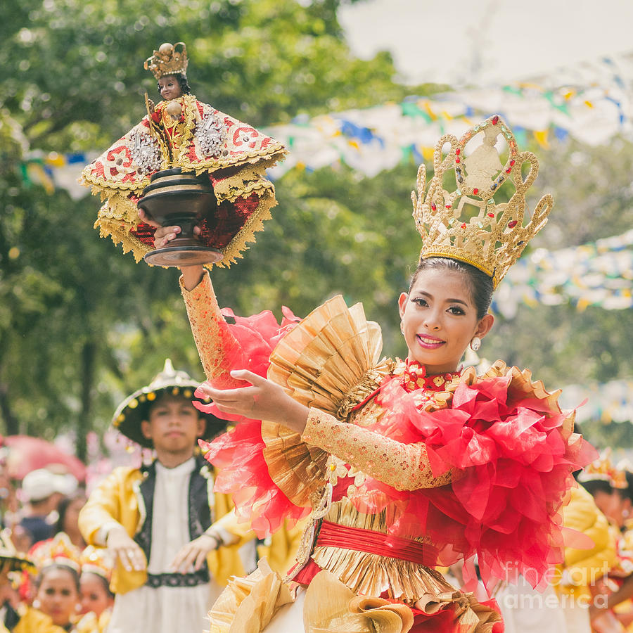 Sinulog Festival In Cebu Of Philippines Photograph by Tuimages