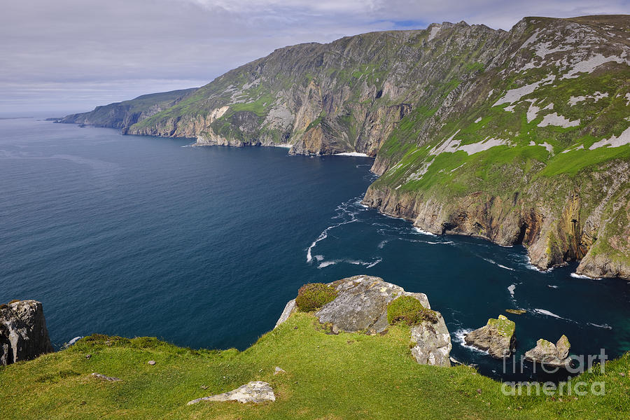 Slieve League Cliffs, Ireland Photograph by John Shaw | Fine Art America