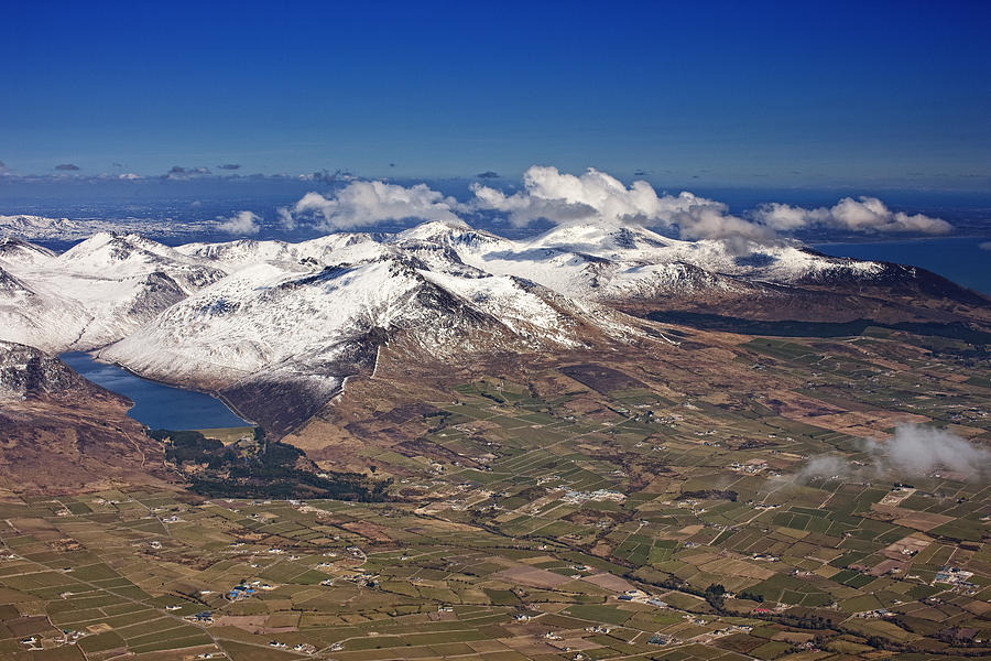 Snow Covered Mourne Mountains Photograph By Colin Bailie - Fine Art America