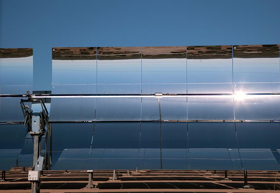Mirror Photograph - Solar Power Plant #4 by Jim West