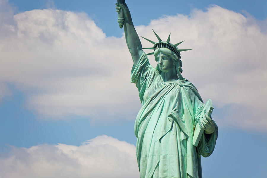 Statue Of Liberty, New York, USA Photograph by Peter Adams | Fine Art ...