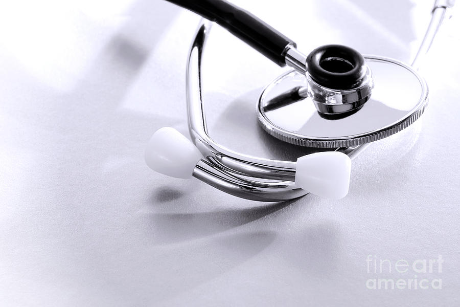 Stethoscope #4 Photograph by Olivier Le Queinec