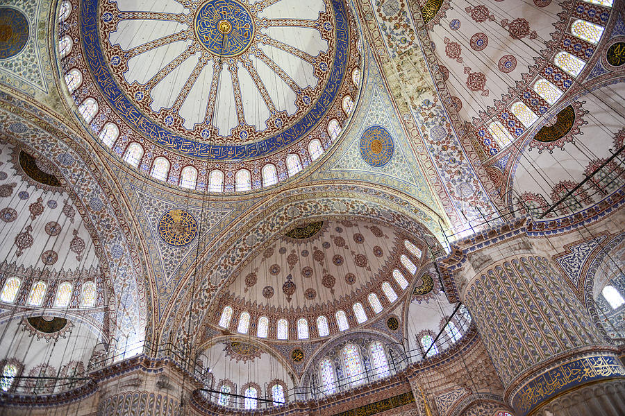 Sultanahmet Mosque #4 Photograph by Brandon Bourdages