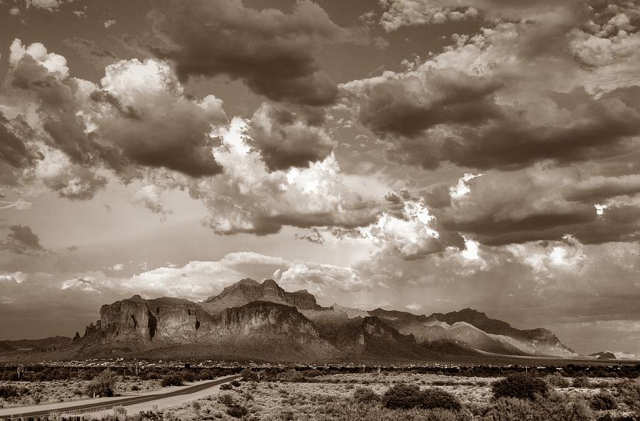 Superstition Mountain #4 Photograph by Tam Ryan