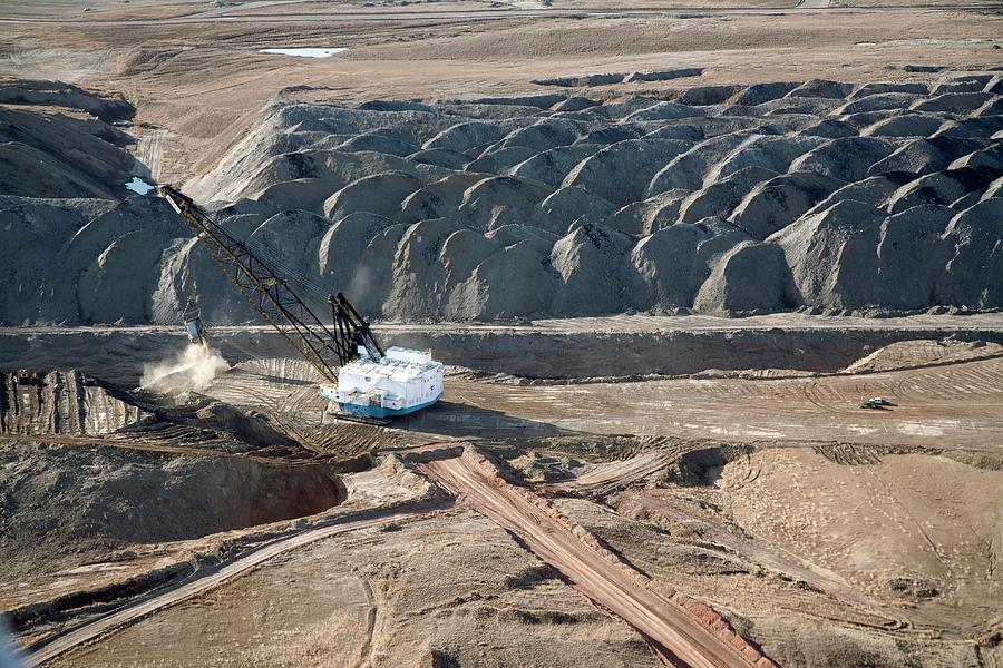Mine Photograph - Surface Coal Mine #4 by Jim West