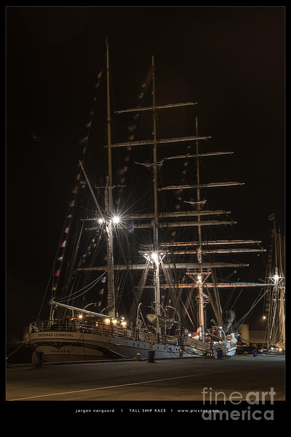 Tall Ship Race #4 Photograph by Jorgen Norgaard