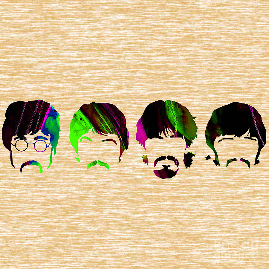 The Beatles Collection #4 Mixed Media by Marvin Blaine